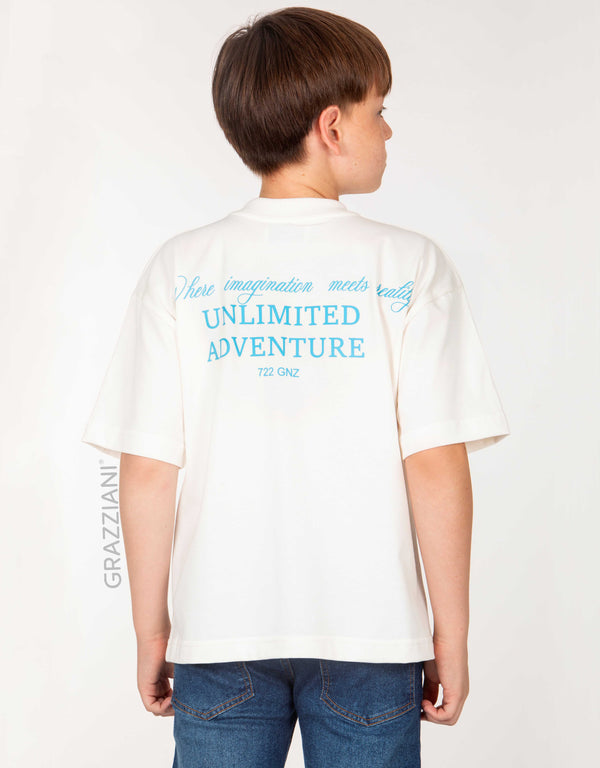 CAMISETA OVERSIZE ESTAMPADA