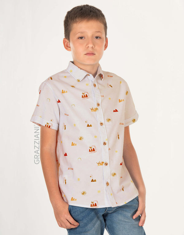 CAMISA ESTAMPADA ARENA