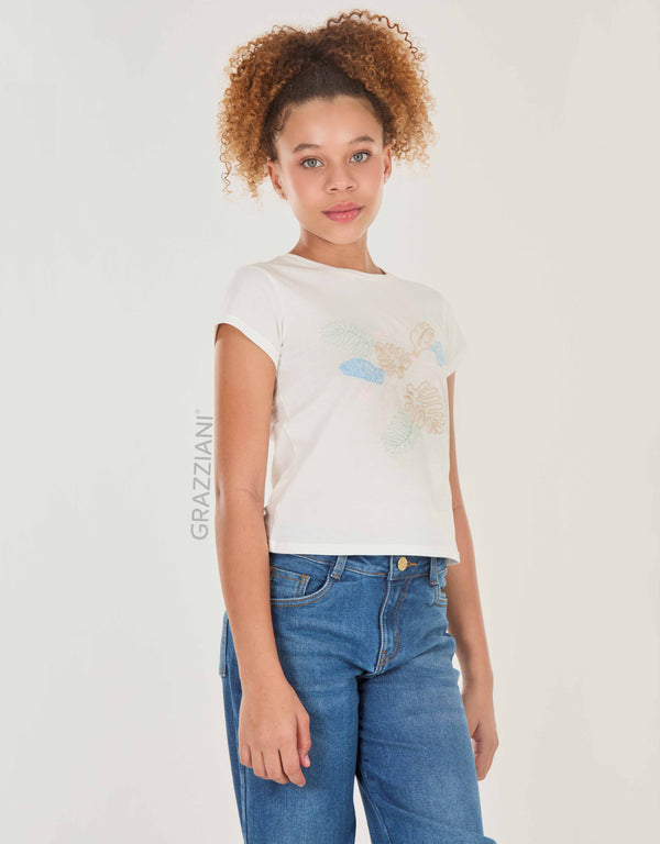 CAMISETA HOJAS