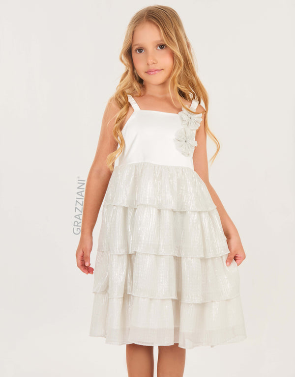 VESTIDO BRILLOS GOLAS