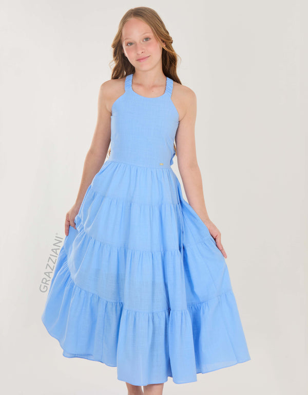 VESTIDO ALGODÓN LARGO