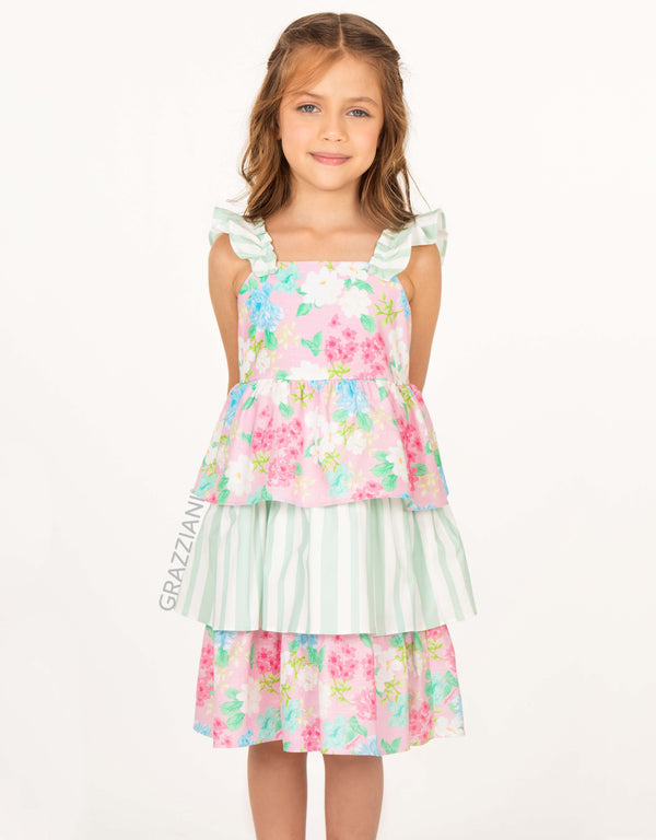 VESTIDO ALGODÓN ESTAMPADO