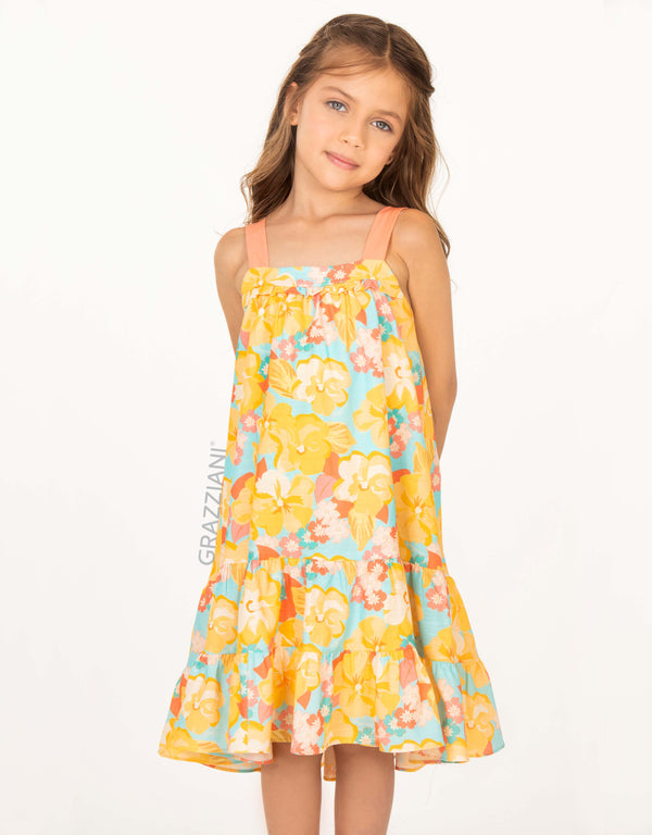 VESTIDO ALGODÓN ESTAMPADO