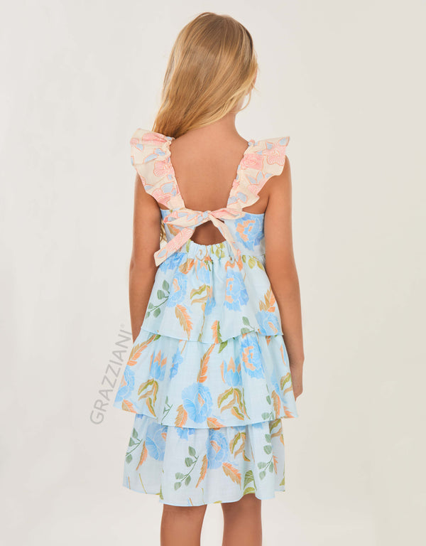 VESTIDO ALGODÓN ESTAMPADO