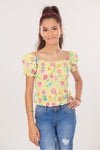 BLUSA ALGODÓN ESTAMPADO
