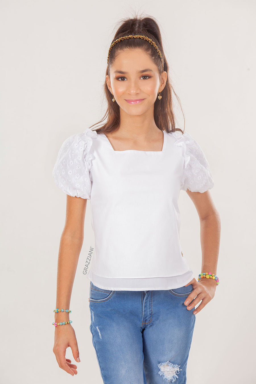 BLUSA EN ALGODÓN