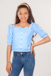 BLUSA EN POPELINA