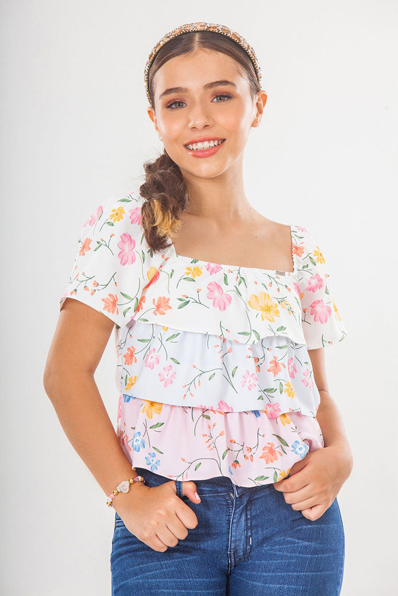 BLUSA ESTAMPADA