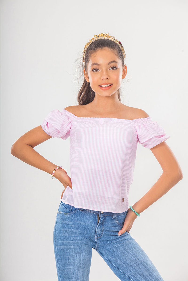 BLUSA EN ALGODÓN