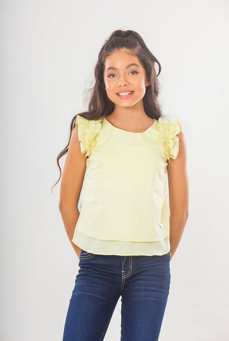 BLUSA EN ALGODÓN