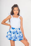 CONJUNTO BLUSA Y FALDA