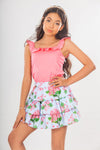 CONJUNTO BLUSA Y FALDA